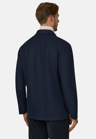 Boggi Milano Regular fit Business-colbert in Blauw