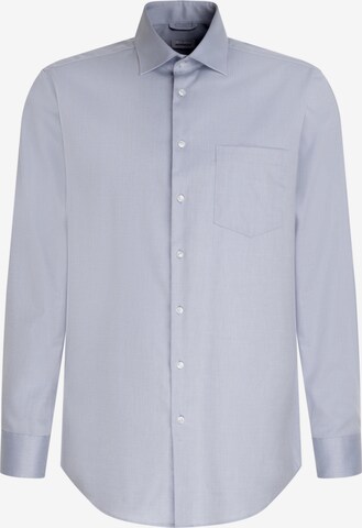 Coupe regular Chemise business 'SMART CLASSICS' SEIDENSTICKER en bleu : devant