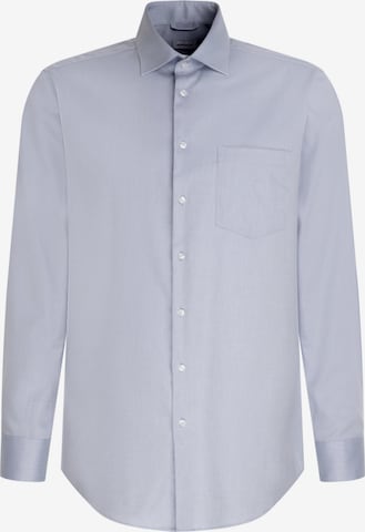 SEIDENSTICKER Regular fit Zakelijk overhemd 'SMART CLASSICS' in Blauw: voorkant