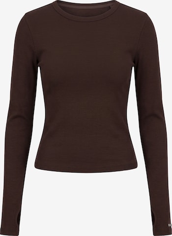 Aim'n Functioneel shirt in Bruin: voorkant