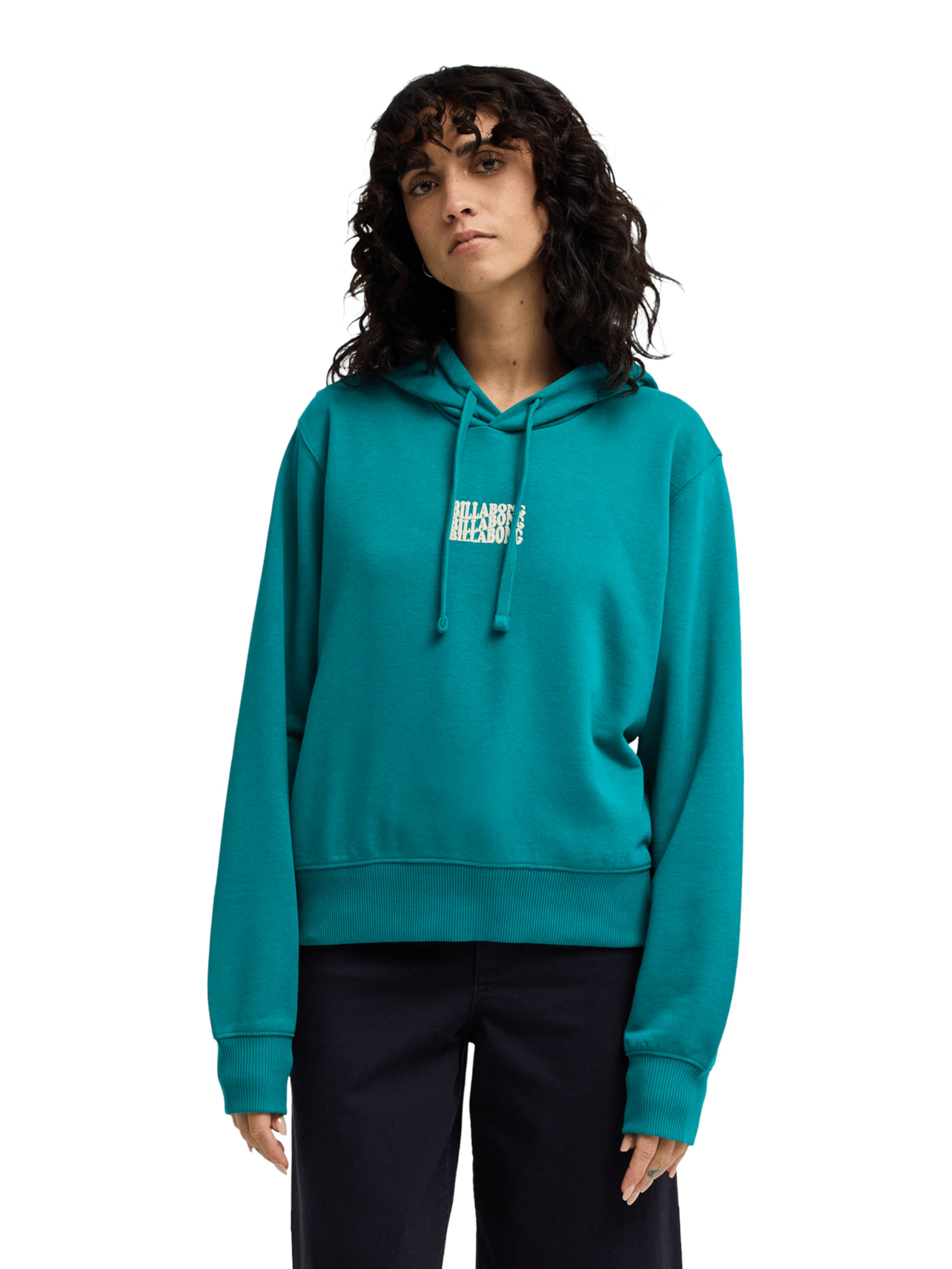 BILLABONG Sweatshirt 'Family' in Green: front