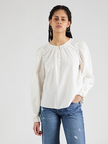 VERO MODA Bluse 'FAYA' i hvid: forside