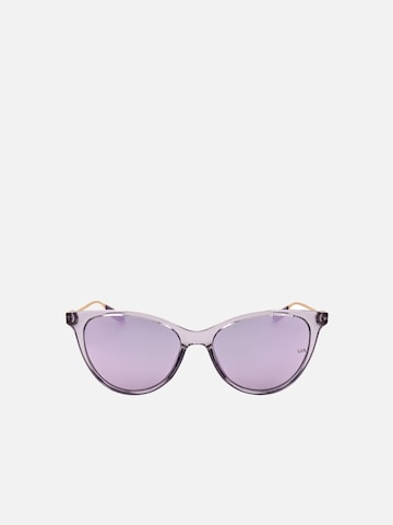 UNDER ARMOUR - Gafas de sol 'Under Armour UA EXPANSE Black light blue 54/16/140 Women Sunglasses' en lila: frente