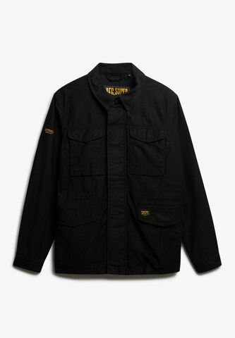 Veste mi-saison 'M65' Superdry en noir : devant