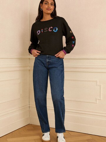 love & roses Mikina 'Christmas' – černá