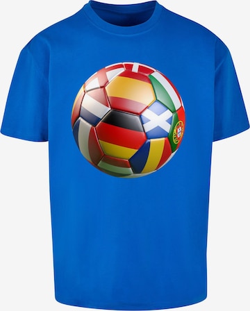 T-Shirt MT Upscale en bleu : devant