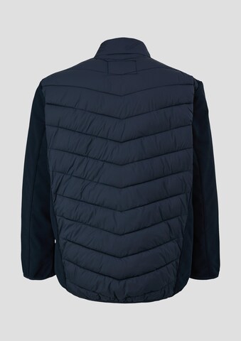 s.Oliver Men Big Sizes Between-Season Jacket in Blue