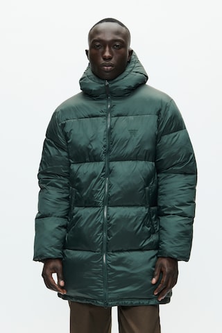 DOUBLE A Winter Jacket 'Claus' in Green: front