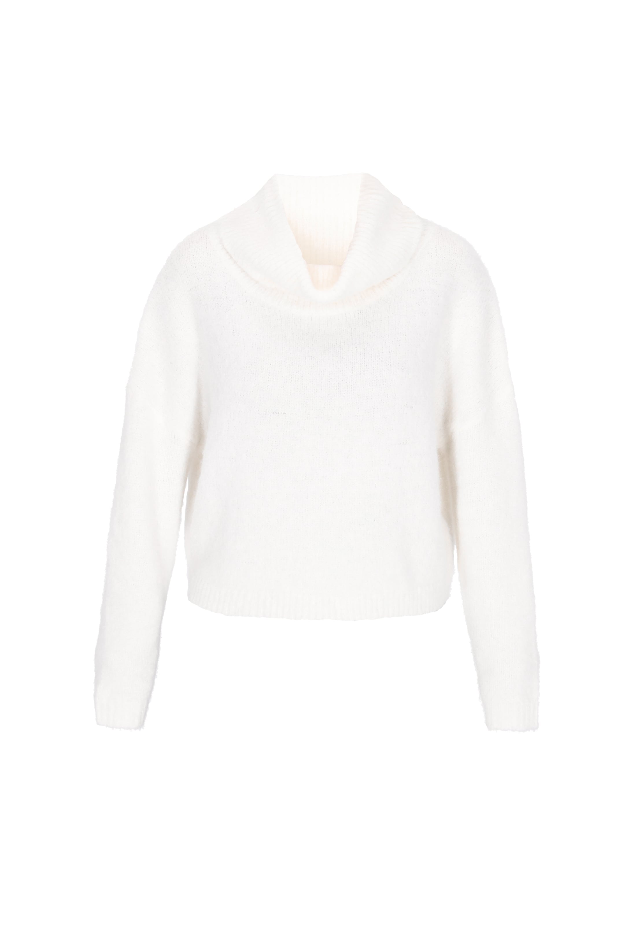 DreiMaster Vintage Pullover in Weiß: Vorderseite