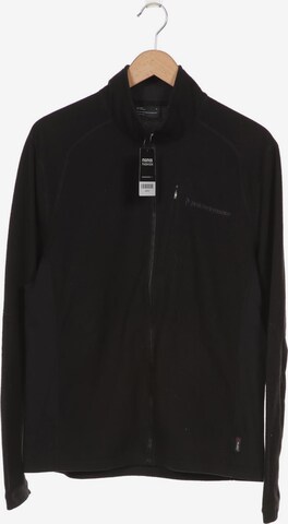 PEAK PERFORMANCE Sweater & Cardigan in XL in Black: front