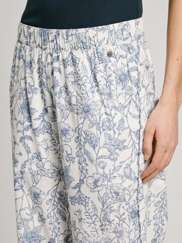 Pepe Jeans Wide leg Broek 'Duana' in Wit