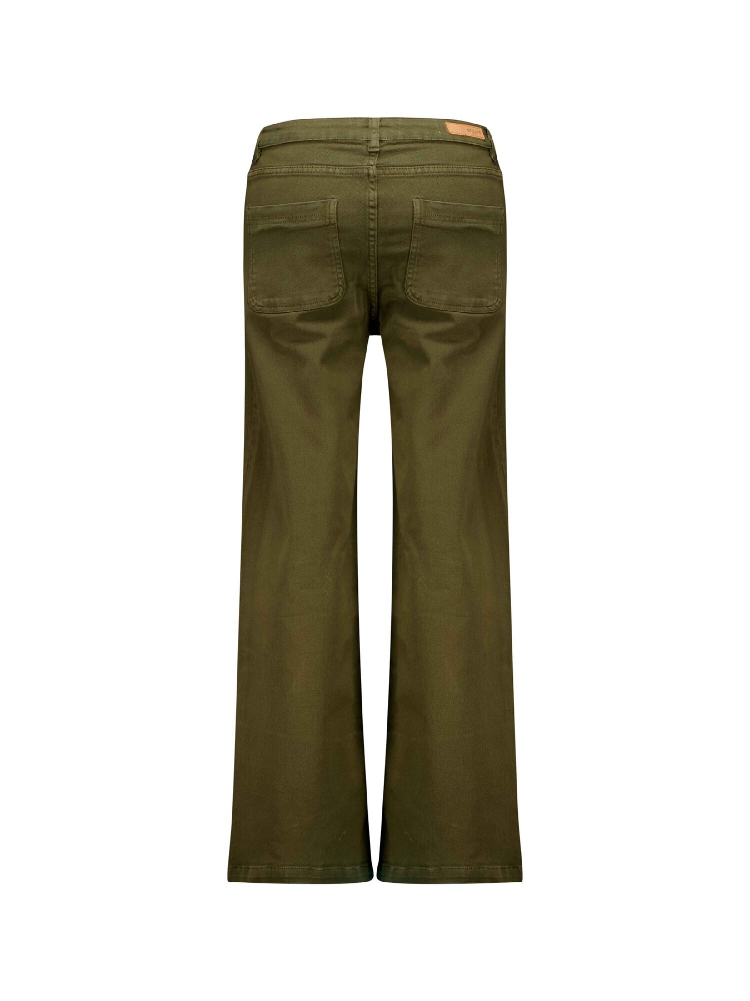 évasé Jean 'LIZETTE' Deeluxe en vert