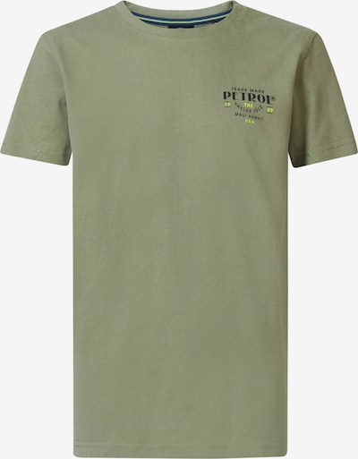 Petrol Industries Shirt in grün / limette / schwarz, Produktansicht