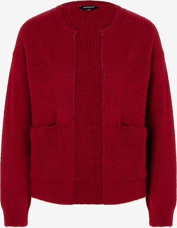Cardigan MORE & MORE en rouge : devant