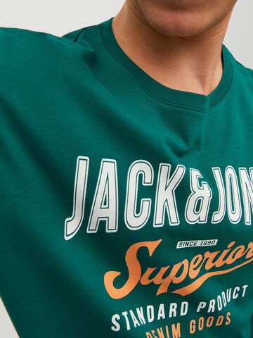 JACK & JONES T-Shirt in Grün