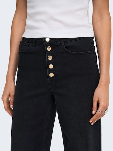 Wide Leg Jean 'ONLMADISON' ONLY en noir