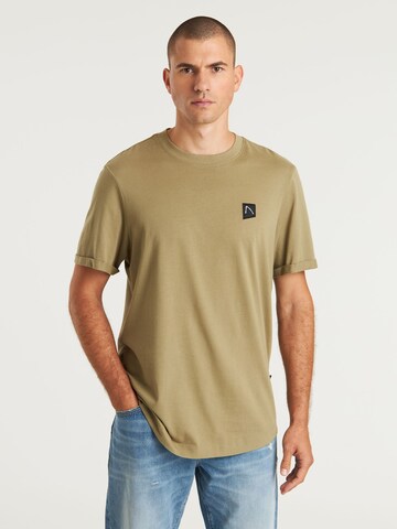 T-Shirt 'Brody' CHASIN' en vert : devant
