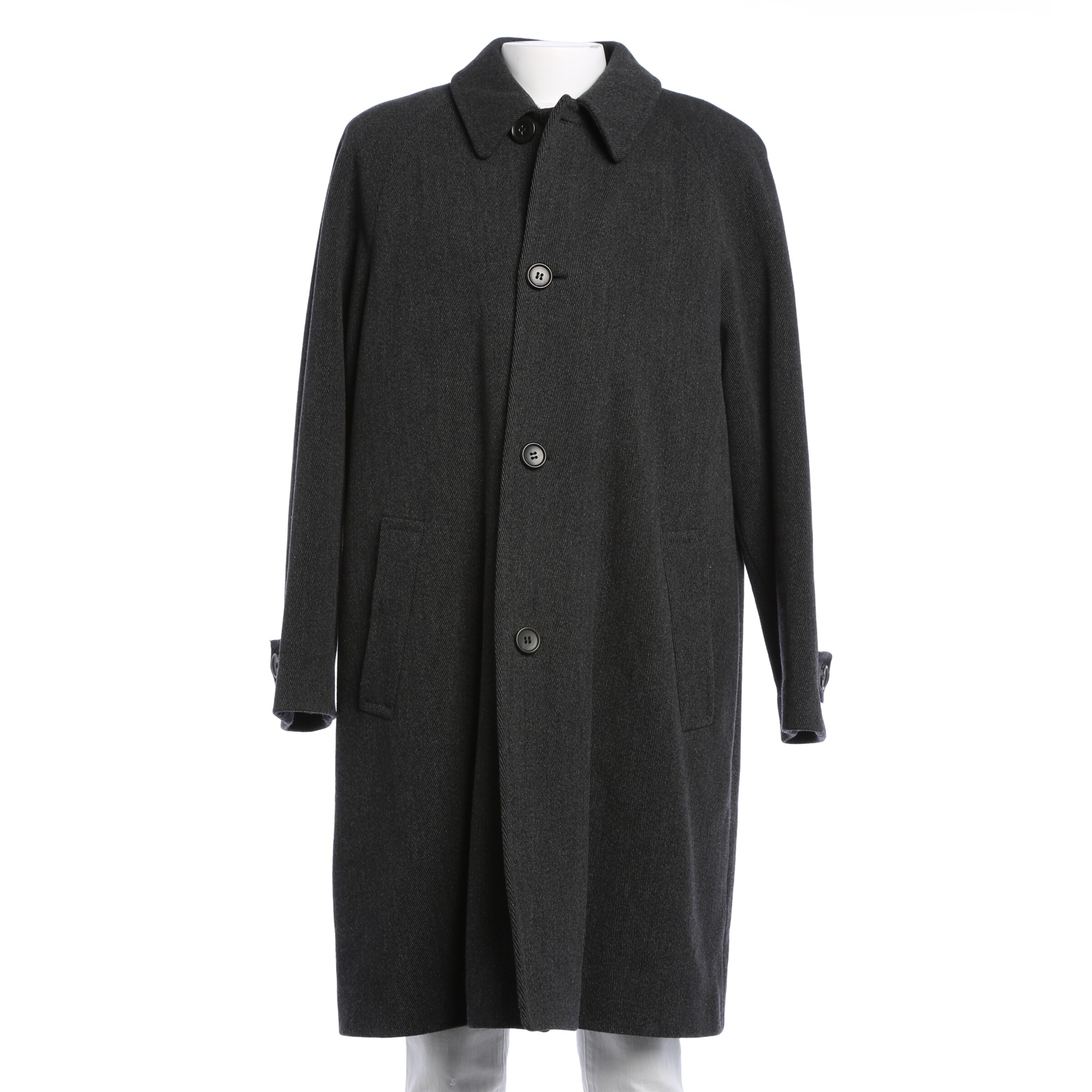 BOSS Jacket & Coat in M-L in Grey: front