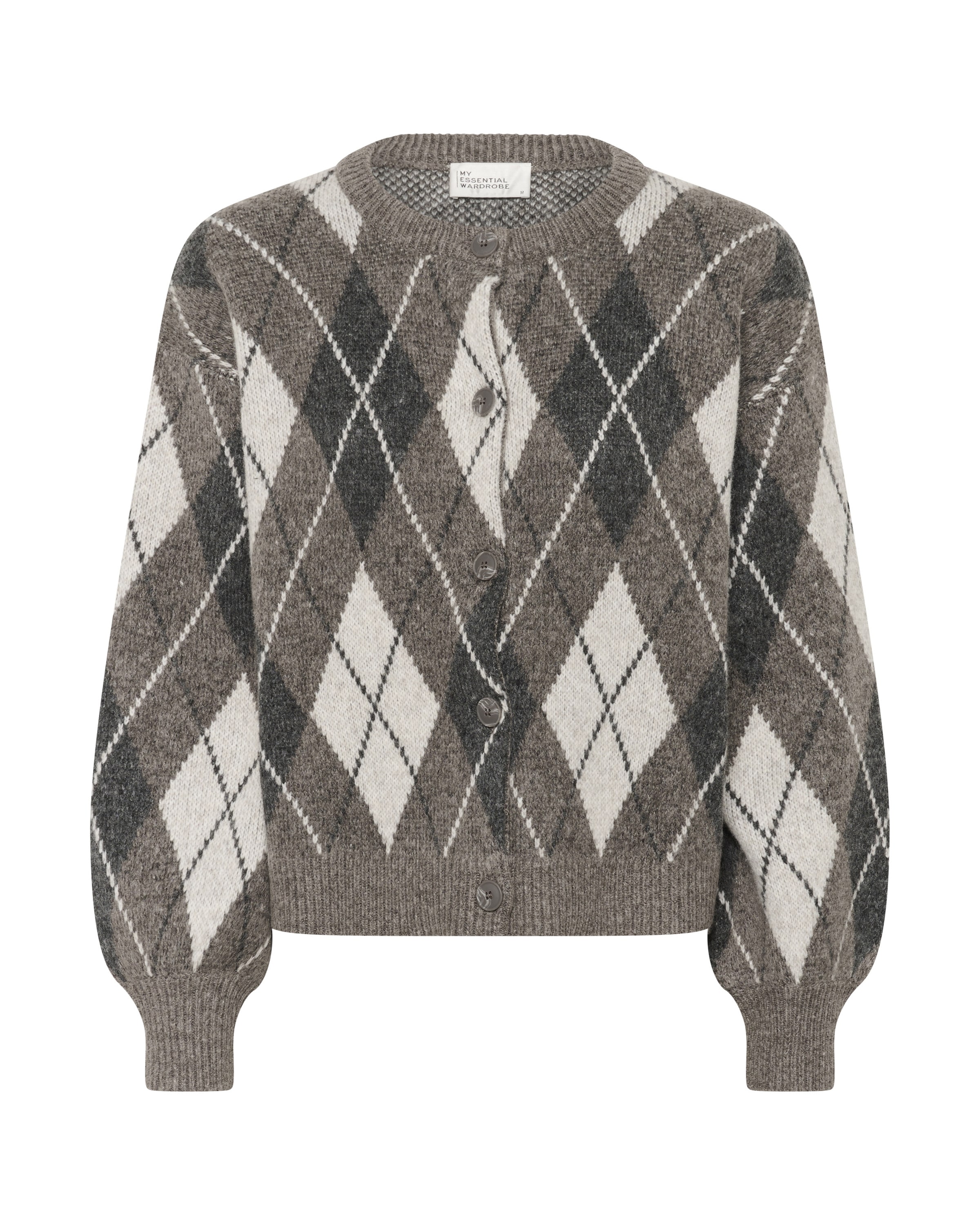 My Essential Wardrobe Cardigan i brun: forside