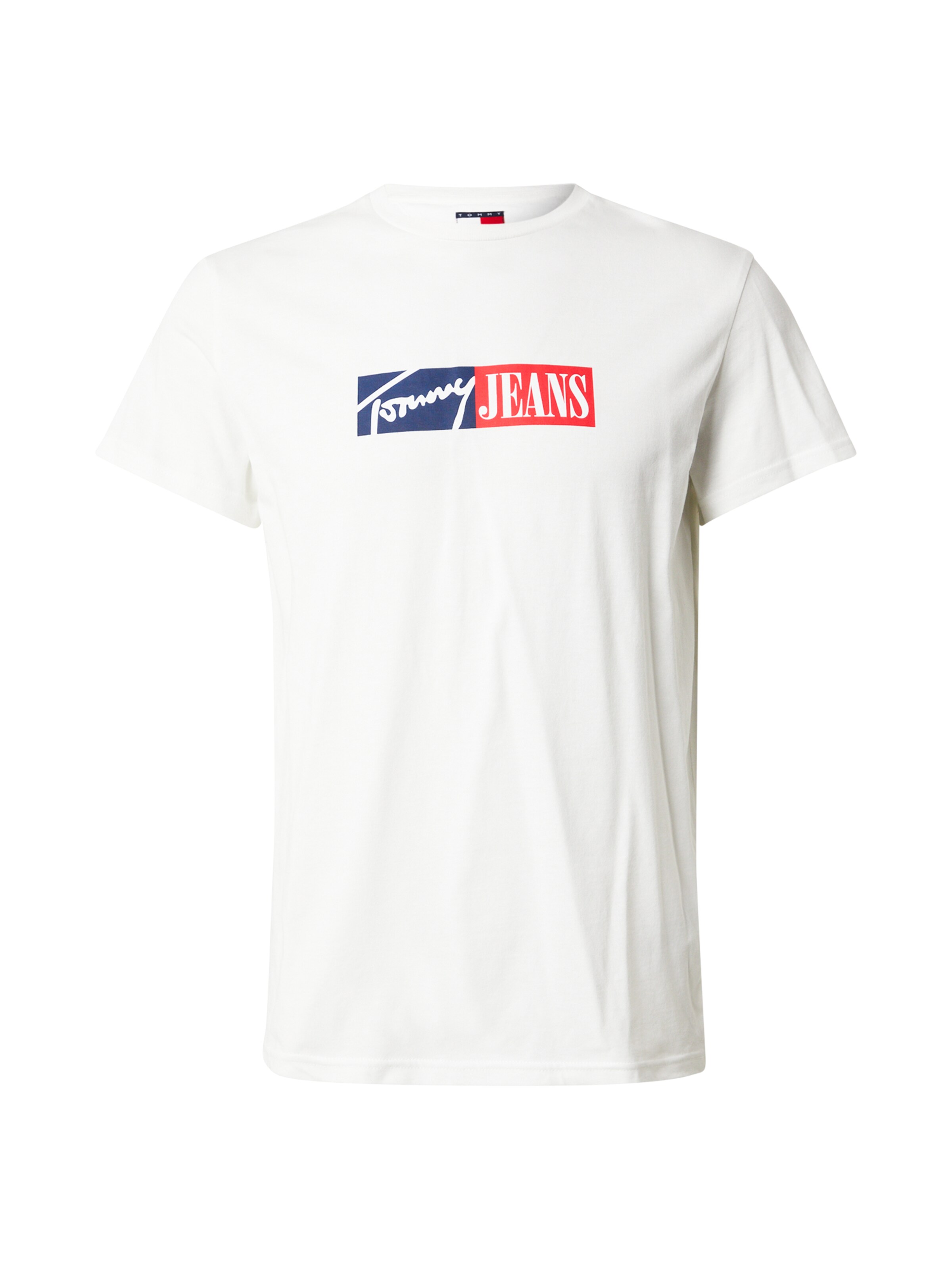 Tommy Jeans Shirt in White: front
