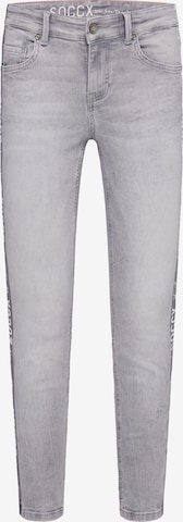 Soccx Slim fit Jeans in Grey: front