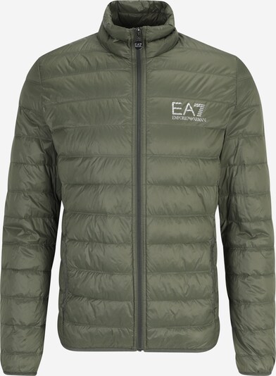 EA7 Emporio Armani Chaqueta de invierno en caqui / blanco, Vista del producto