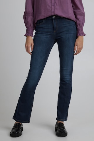 Bootcut Jeans di b.young in blu: frontale