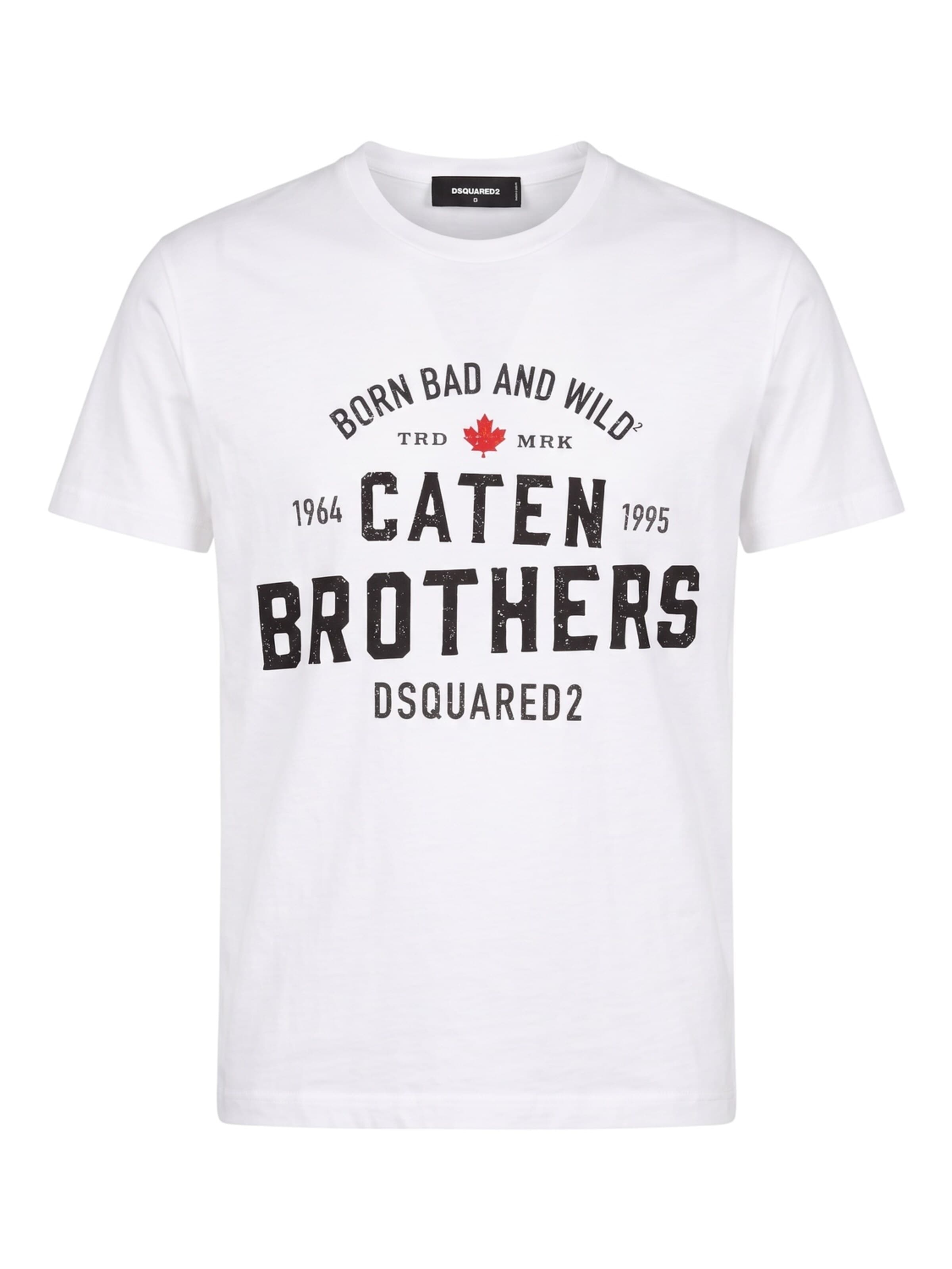 DSQUARED2 Shirt 'Caten Brothers' in M in White, Item view