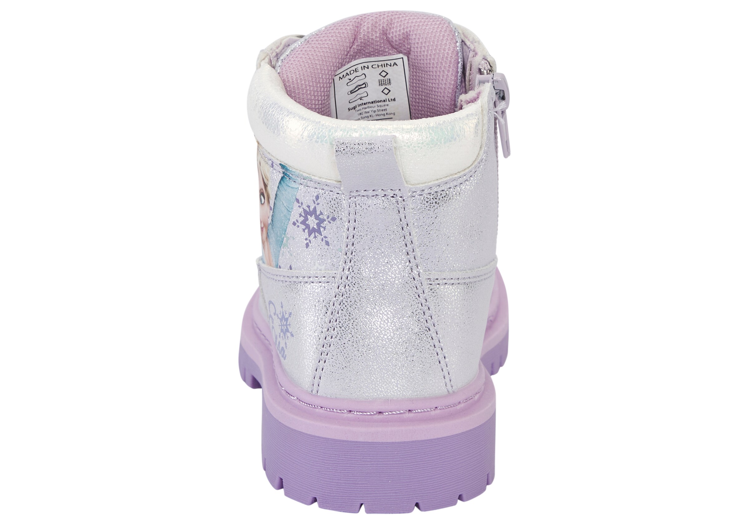 DISNEY Schnürboots in Lila