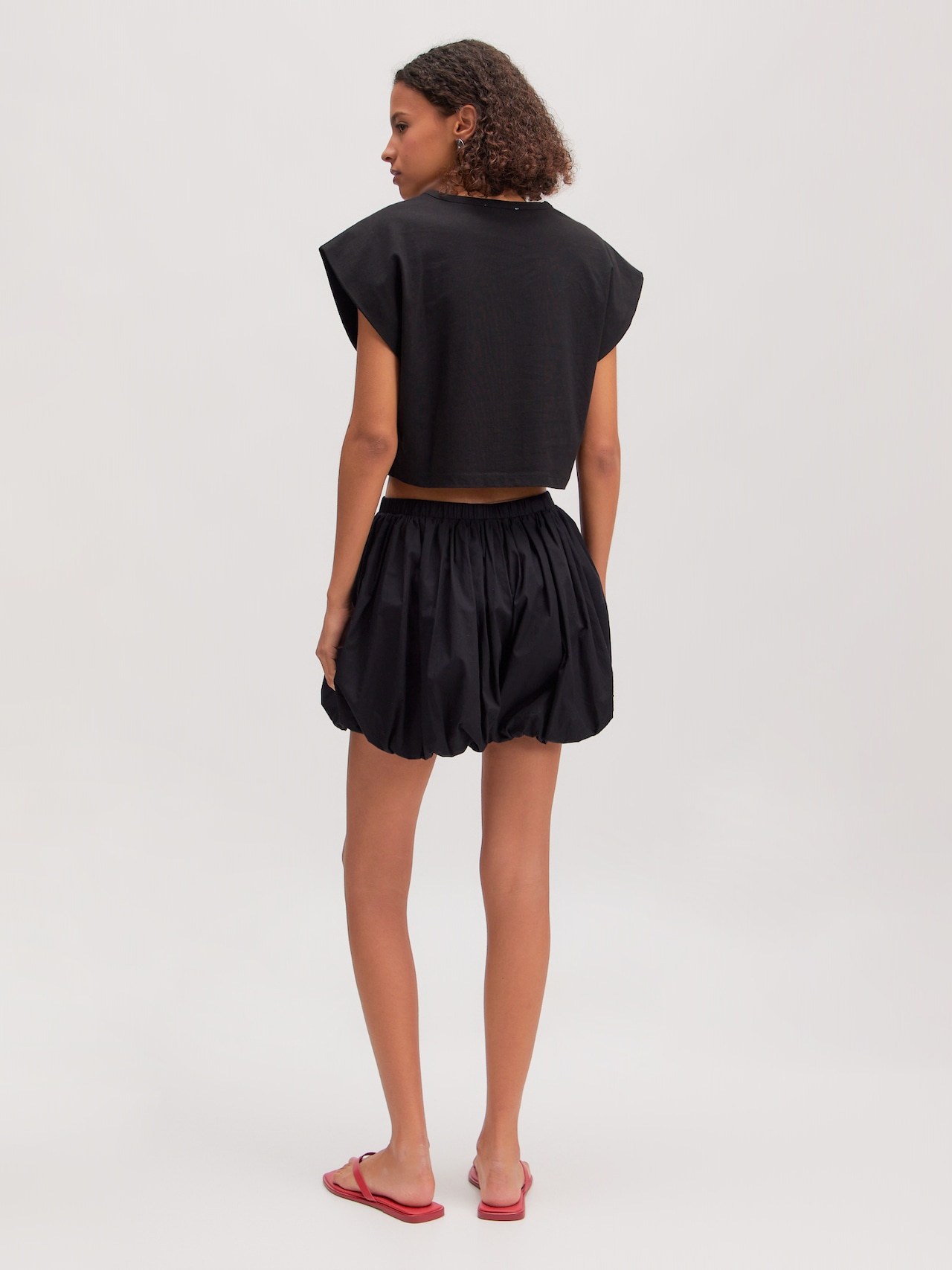 EDITED T-shirt 'Xophia' noir