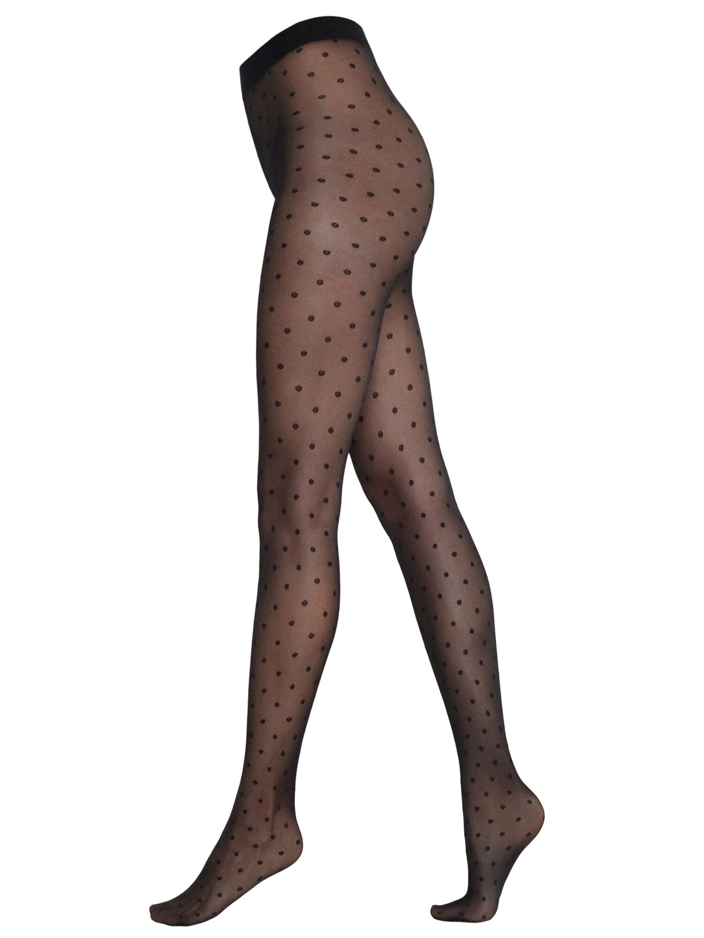 Tezenis Fine Tights in Black: front