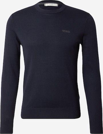 GUESS Pulover 'KALIL' | modra barva: sprednja stran
