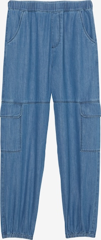 Marc O'Polo Loosefit Jeans in Blauw: voorkant