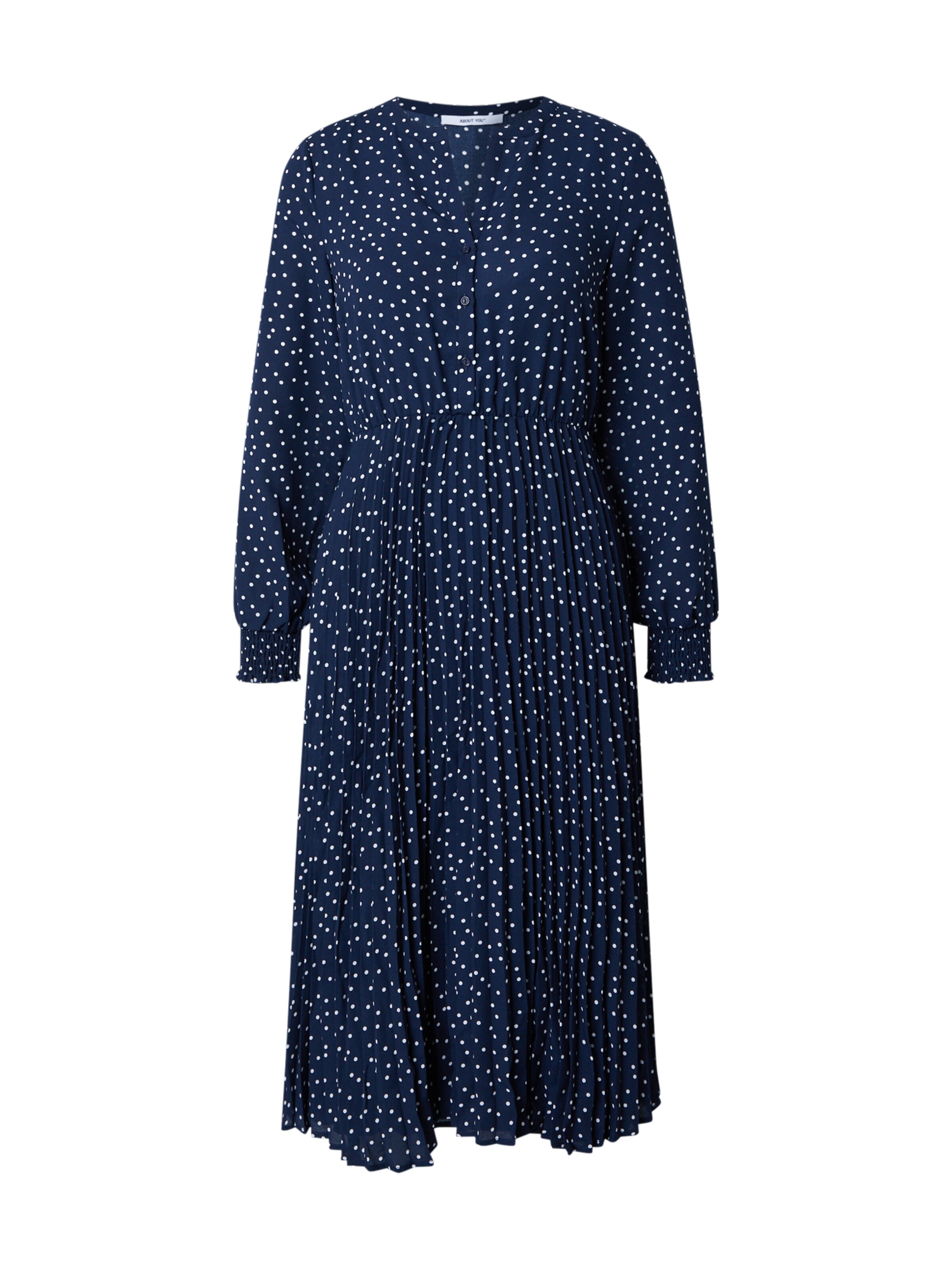 ABOUT YOU Šaty 'Kate' – modrá: přední strana