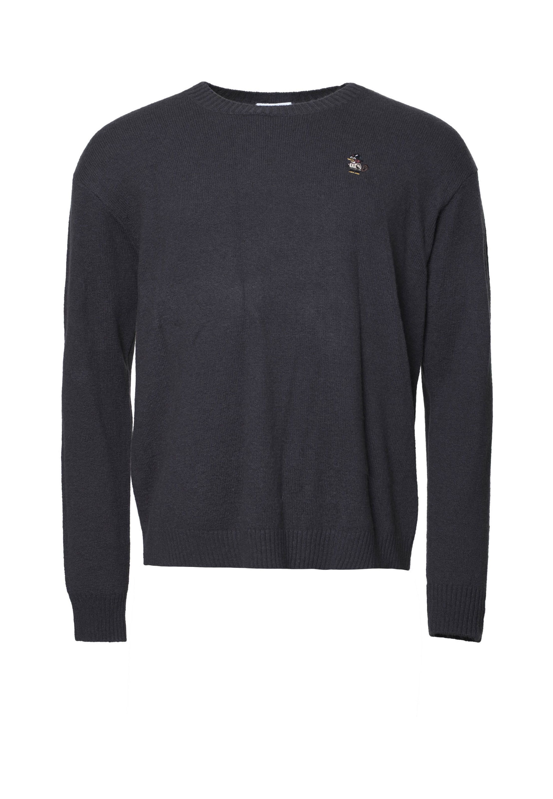 Pullover 'Wolli Pocher' di Kleinigkeit in blu: frontale