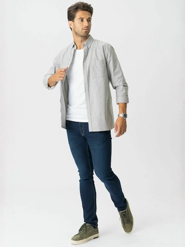 TEESHOPPEN Regular Fit Skjorte ' The Original ' i grå