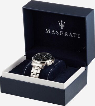Maserati Uhr 'Sucsesso' in Silber