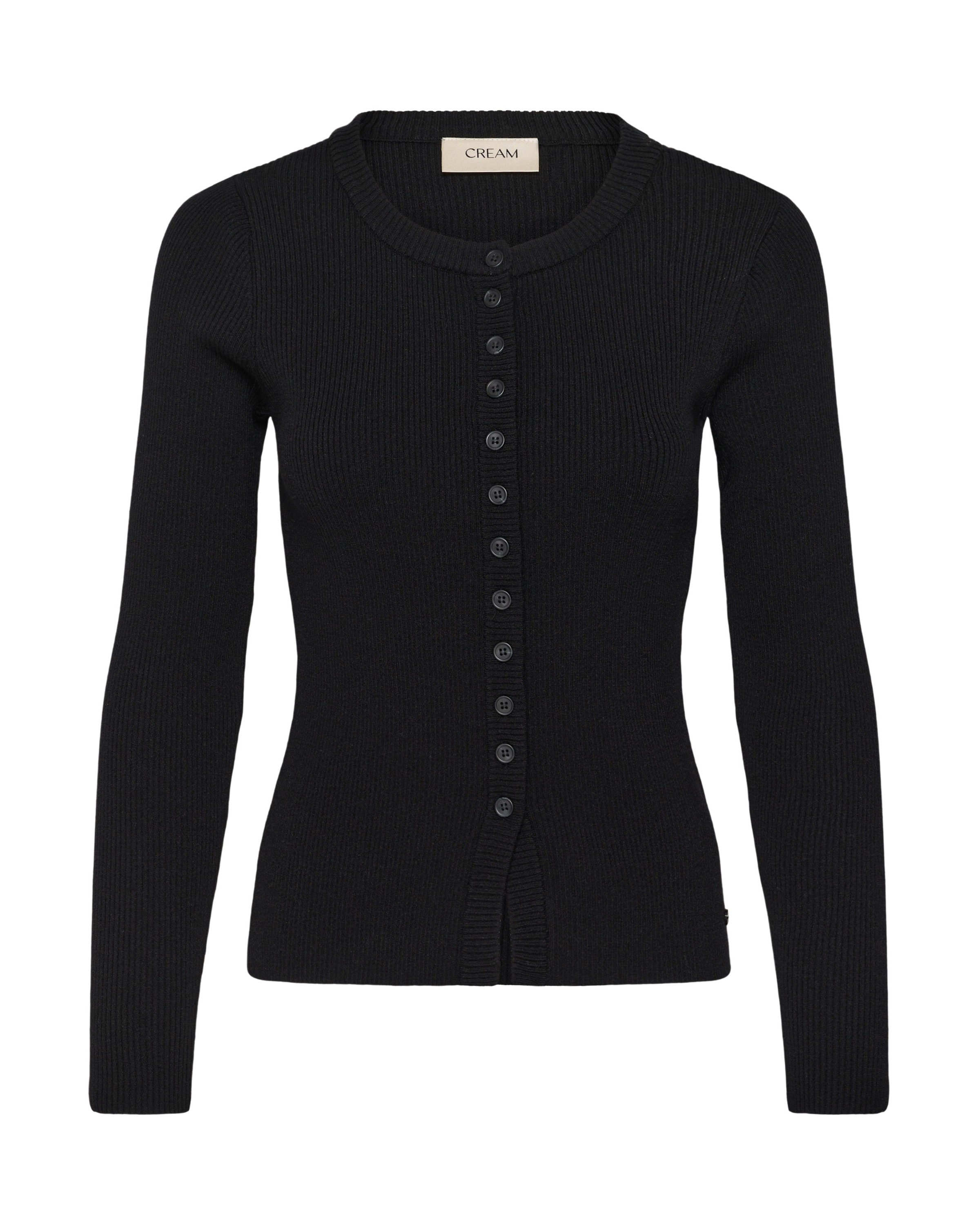 Cream Cardigan i sort: forside