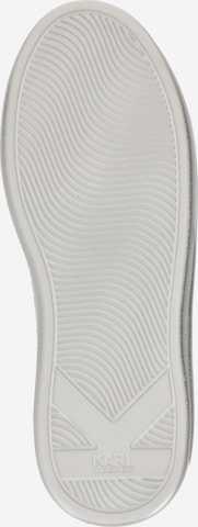 Sneaker bassa di Karl Lagerfeld in argento