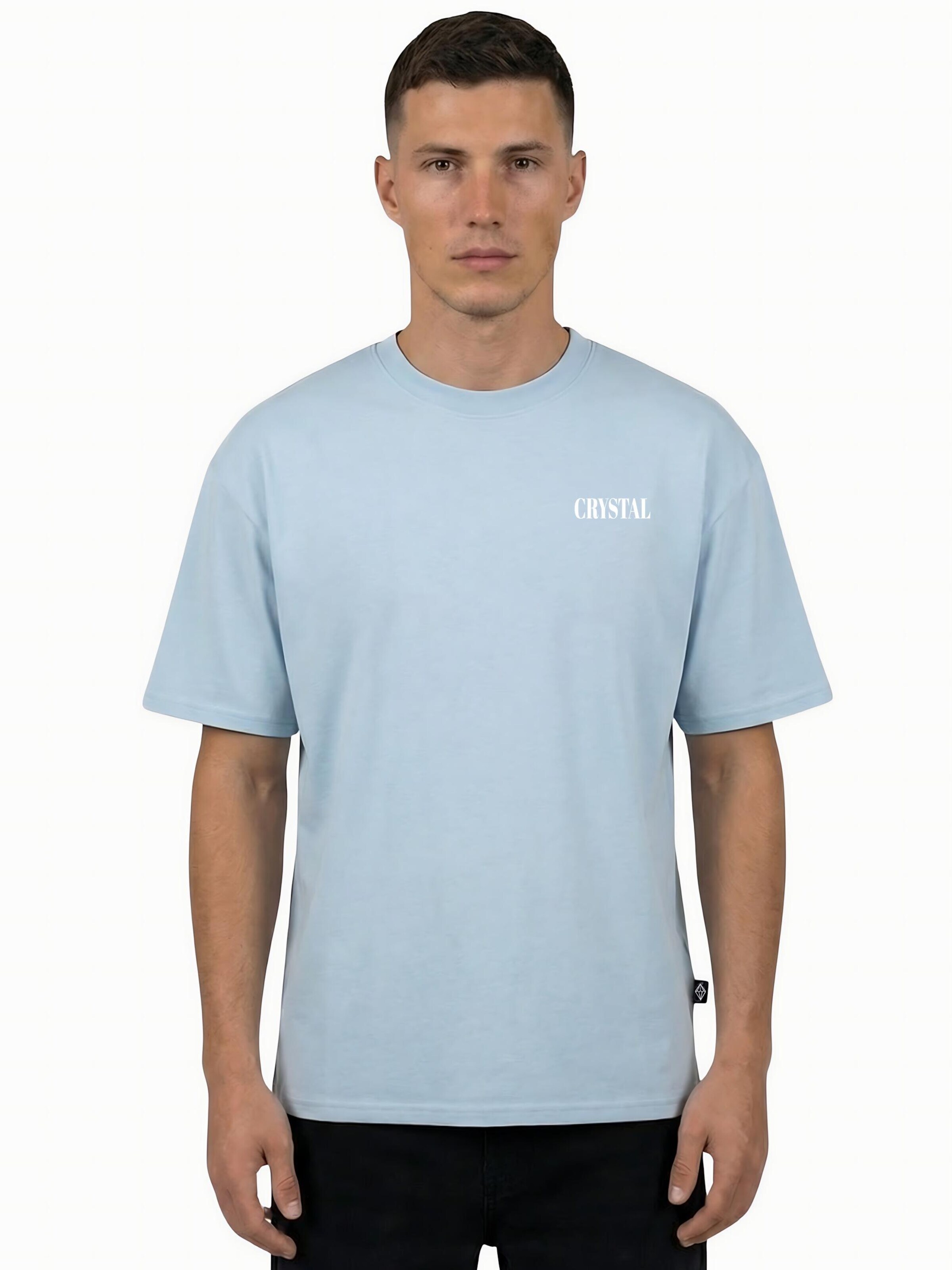 Crystal Paris Shirt 'Gentle' in Blauw: voorkant