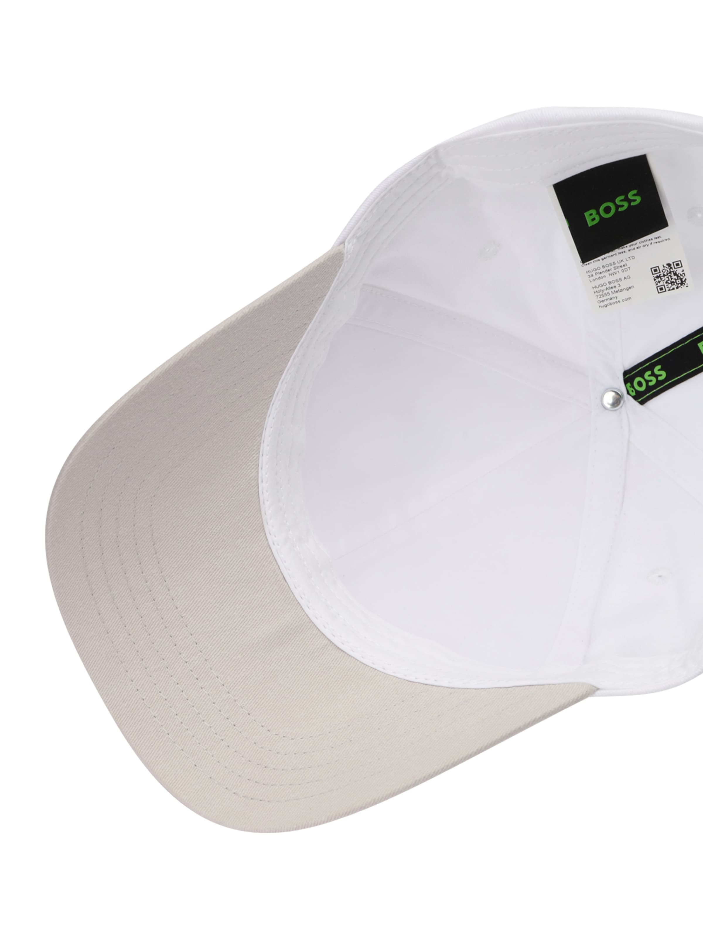 BOSS Шапка с козирка в бежово