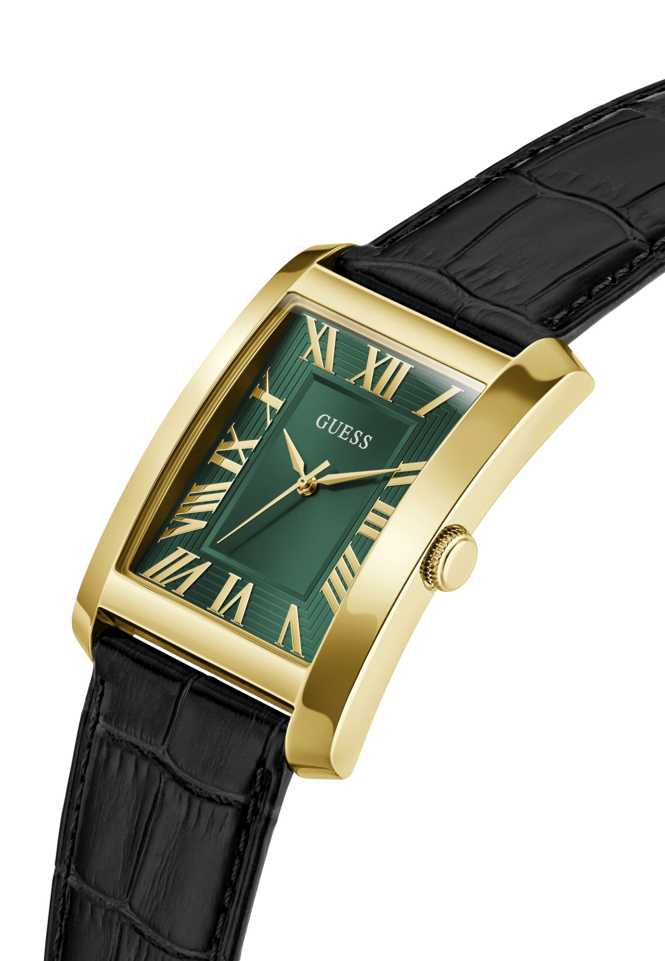 GUESS Analogt ur 'Clyde' i sort