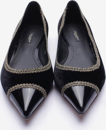 DOLCE & GABBANA Flats & Loafers in 40 in Black