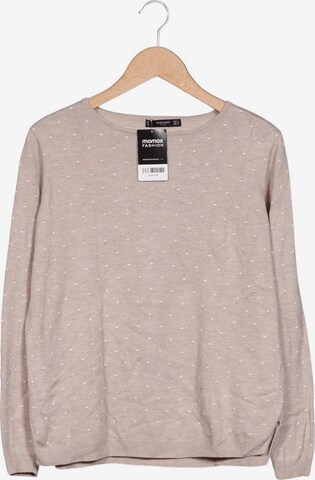 MANGO Sweater & Cardigan in L in Beige: front