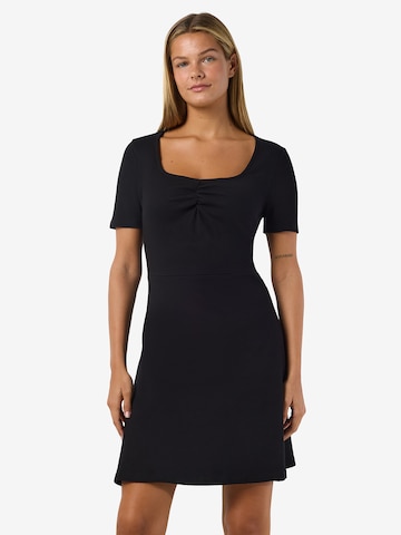 Noisy may Kleid 'NMMAYA' in Schwarz: Vorderseite