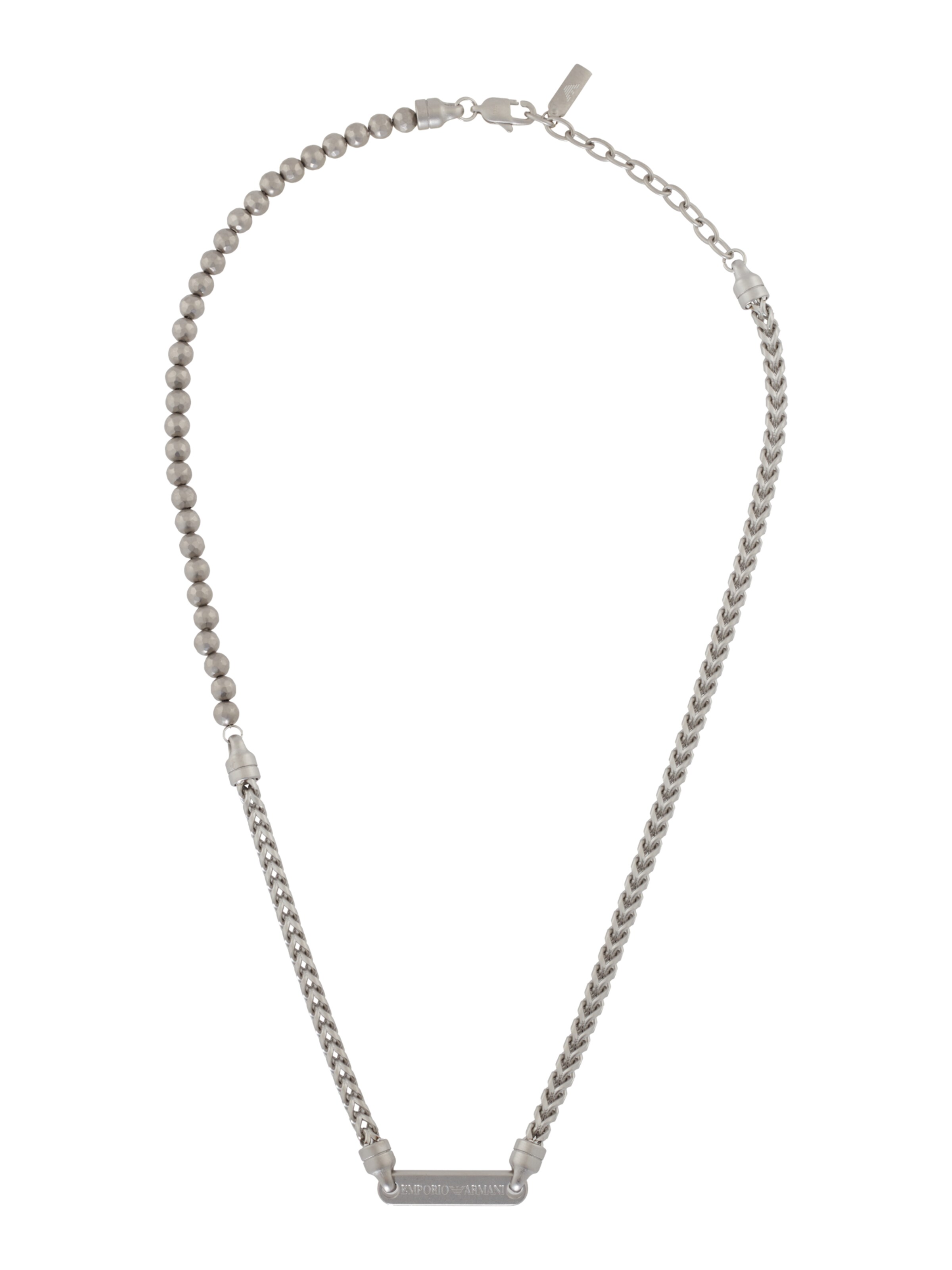 Emporio Armani Lánc - ezüst: elől