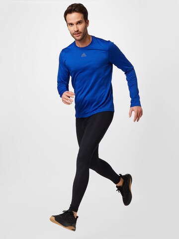 ADIDAS SPORTSWEAR Performance Shirt 'Hiit ' in Blue