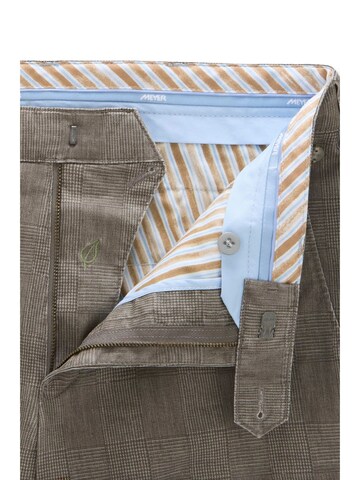 MEYER Regular Chino 'Bonn 1-5078' in Bruin