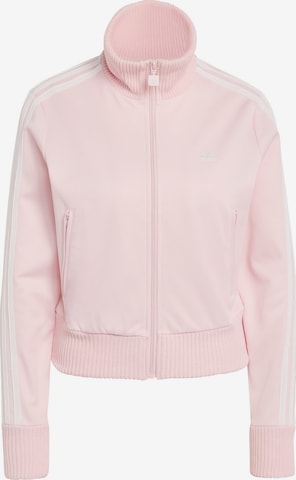 ADIDAS ORIGINALS Sweatvest 'Firebird' in Roze: voorkant