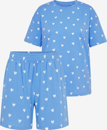 Studio Untold Pyjama in Blau: Vorderseite